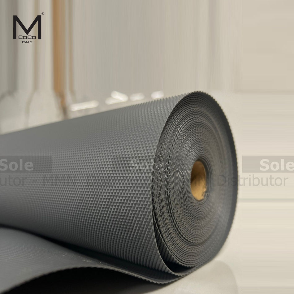 Mcoco D Tpe Drawer Anti Slip Matte Anthracite Colour 500x30000x0.8mm - MCO/HW/GR/E03-002-0.8