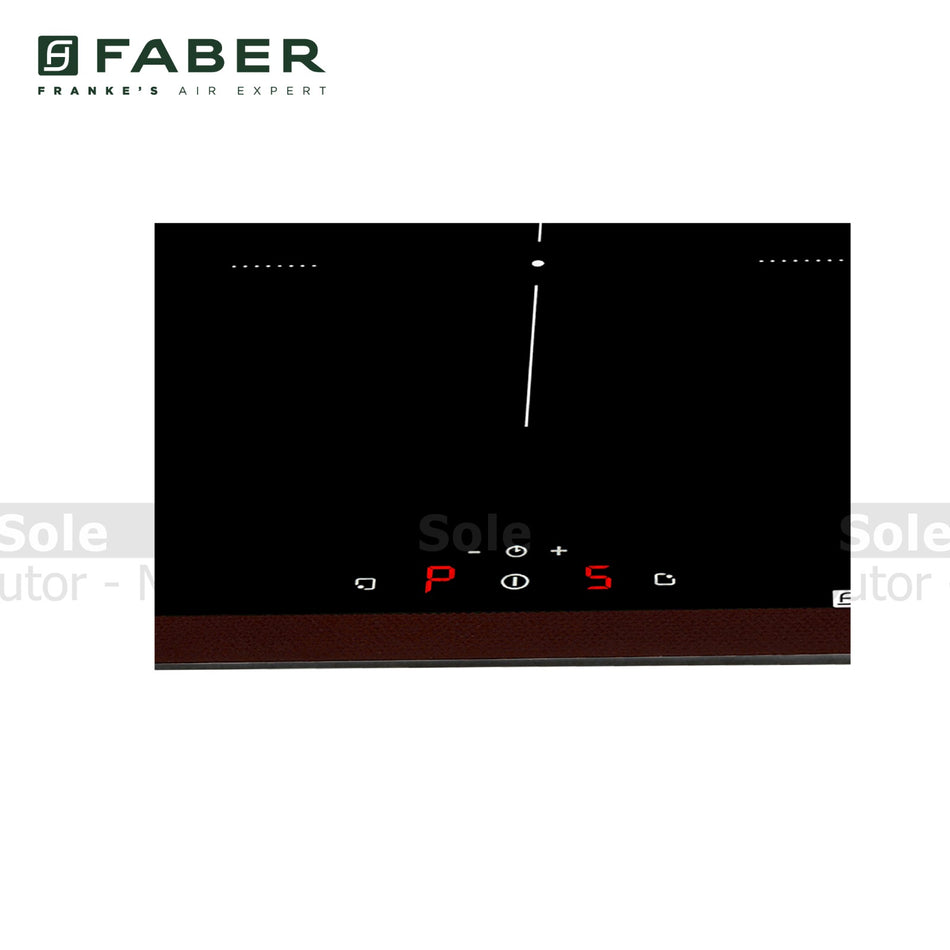Faber Induction Cooktop 2 Zones with Touch Controls and Safety Features in Black Glass – FB/FBH-BK/32/108.0709.989