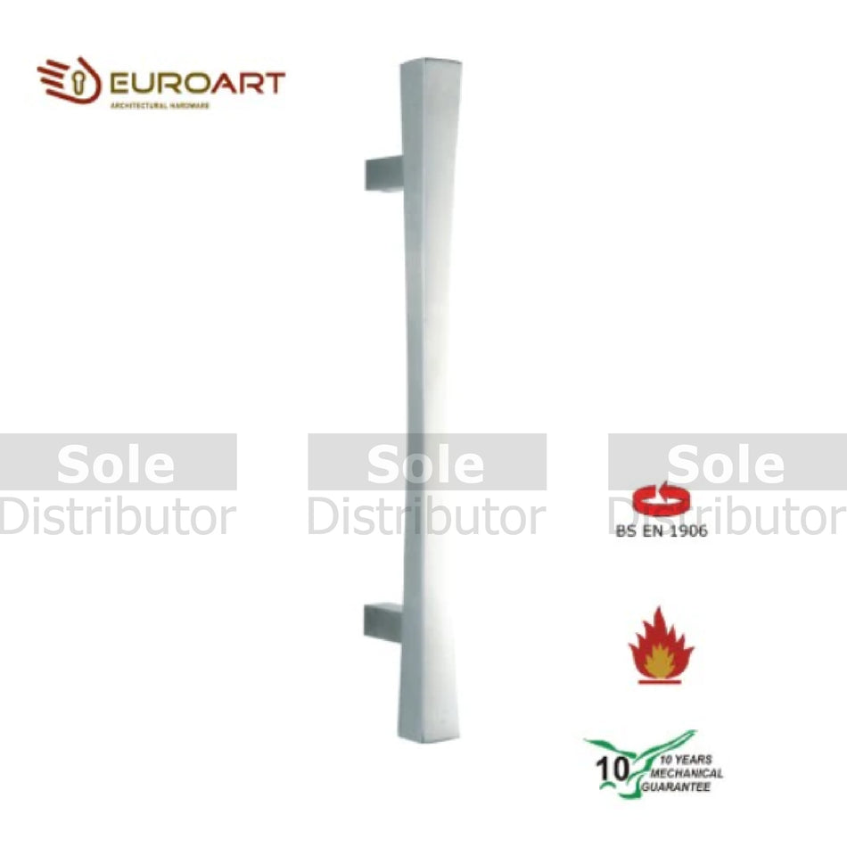 EuroArt Prive Pull Handle Size 29x350x410mm Satin Stainless Steel Finish- PHS2002SS