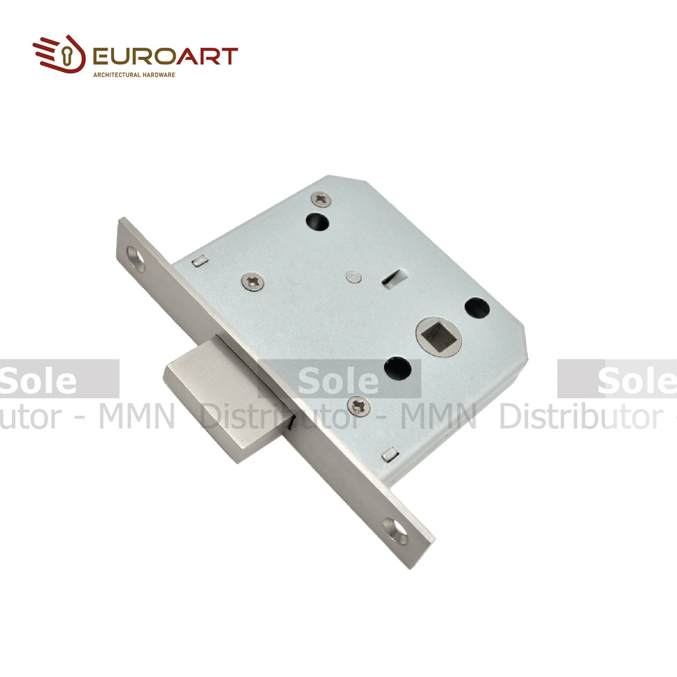 EuroArt SS 55mm Small Bathroom Dead Bolt Lock Body For Each - FD0055WCSSS
