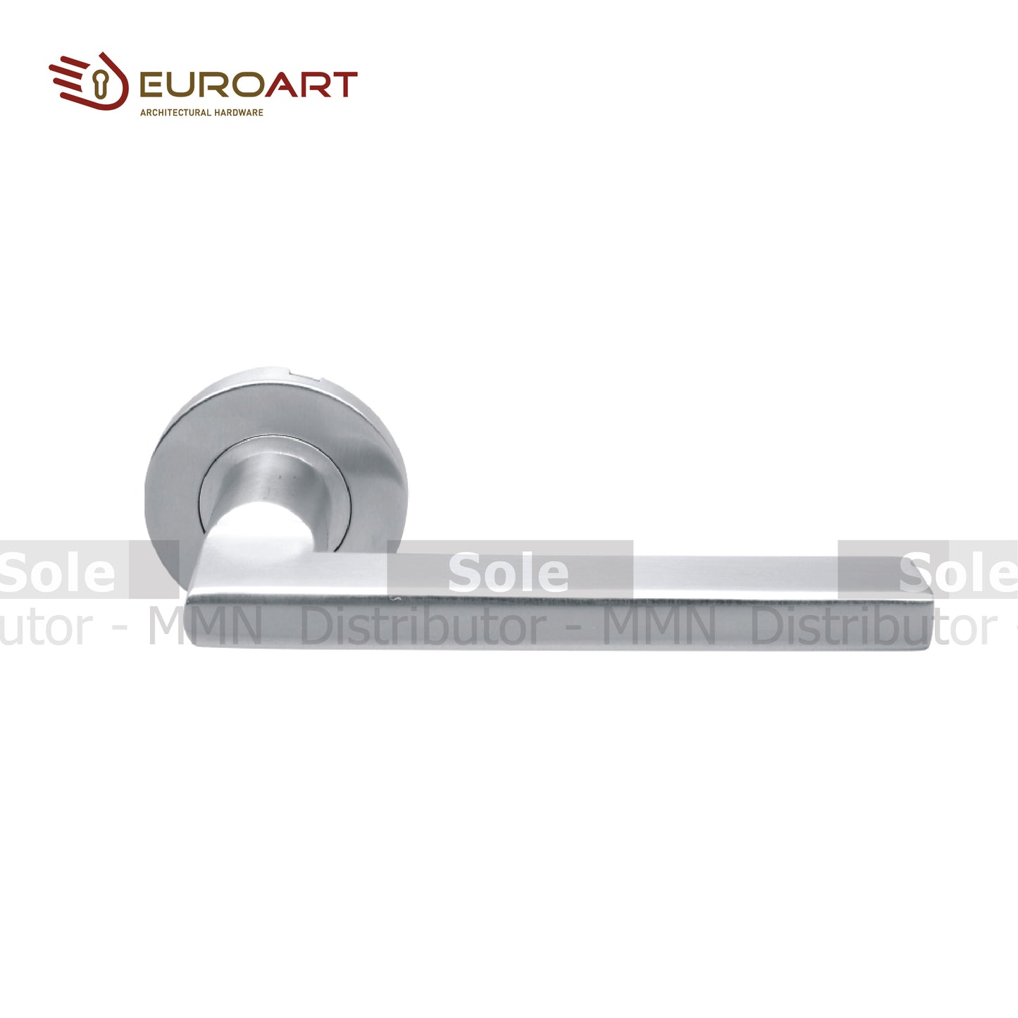EuroArt Lever handle with Escutcheons , Investment Cast Solid Stainless Steel BL/PVD & SB/PVD- LRS202