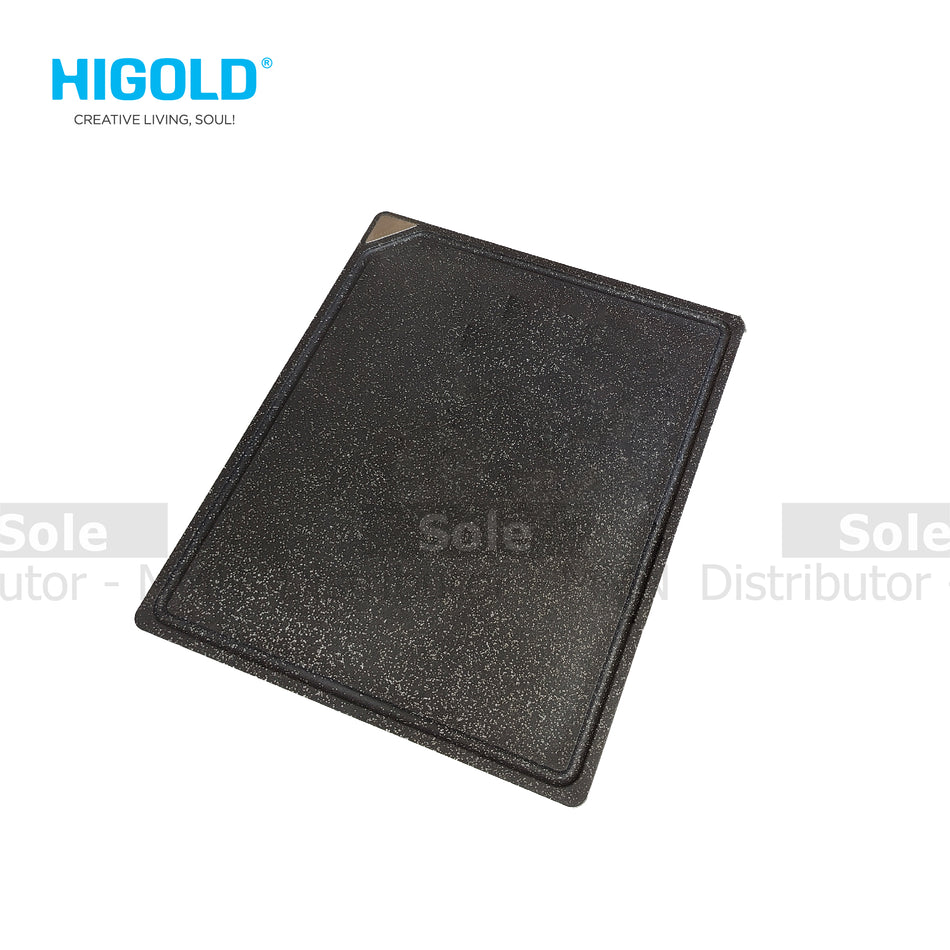 Higold Cutting Board Black Color Granite Type 378x320x08mm - HG983114
