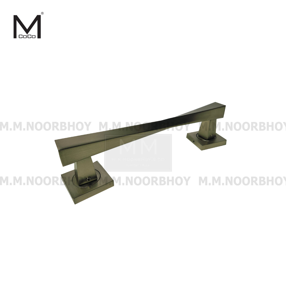 Mcoco MSN and MAB Finish 280mm Total Length Main Door Handle - YI-1179