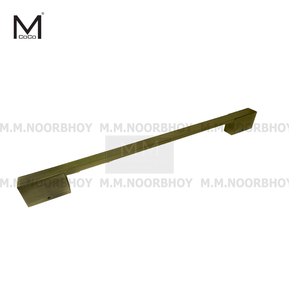 Mcoco MAB and Black Finish 600mm Total Length Main Door Handle - YI-1285