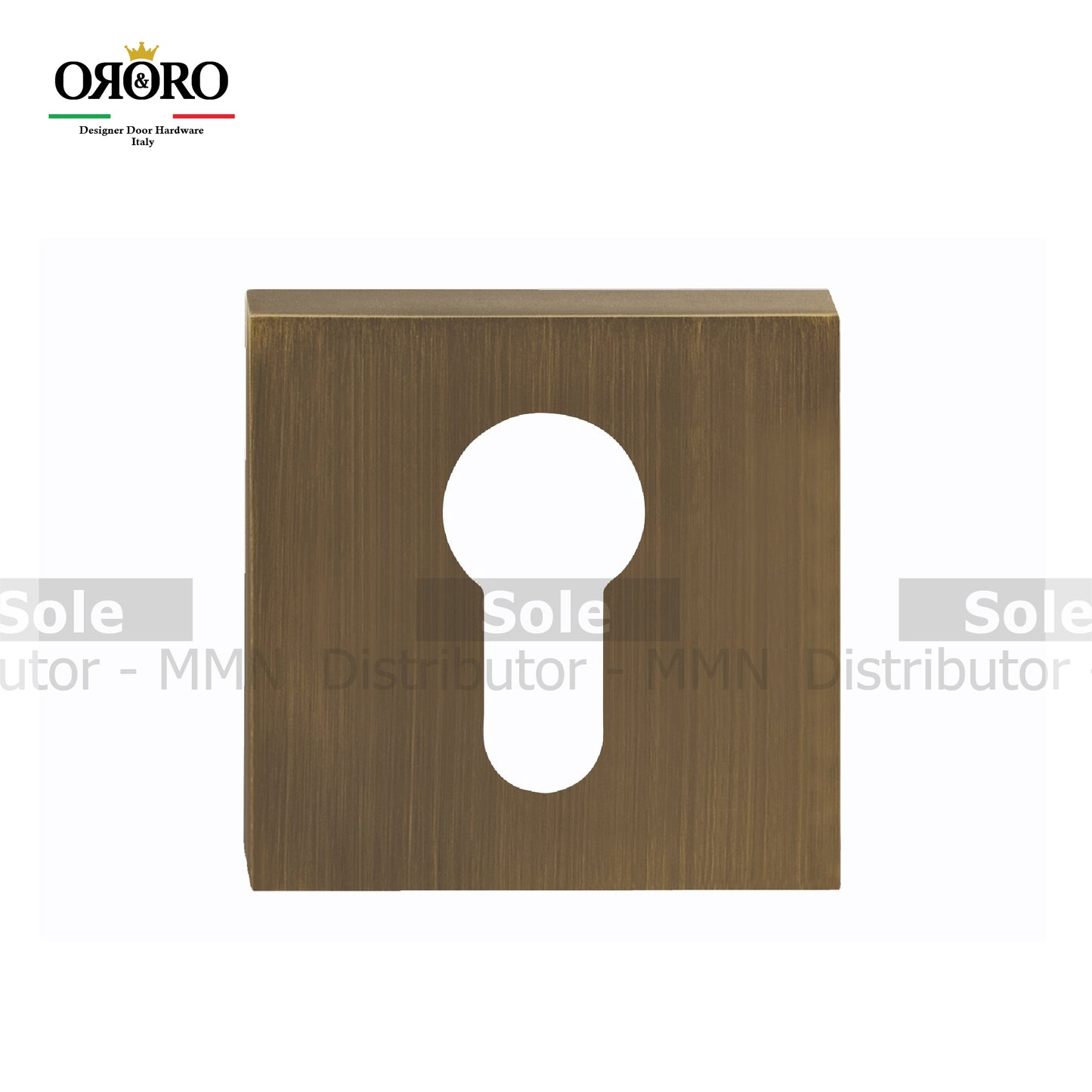 Oro & Oro වර්ග යතුරු සිදුර , ප්රමාණය (50X50)mm , BLK,MAB,MBN,MSN.TIT සහ CP නිමාව (එක් එක්) - OROKHS15E