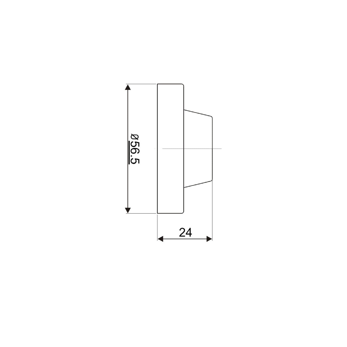 EuroArt Wall Mounted Door Stopper - DSS219SSS