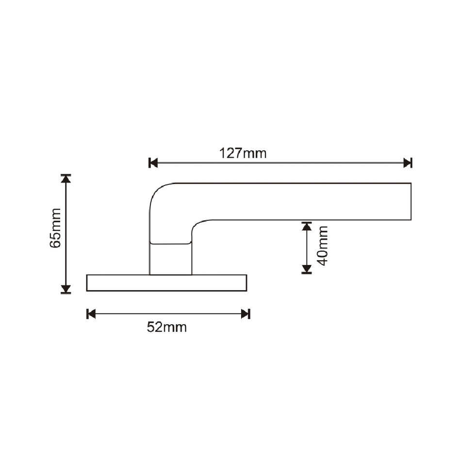 EuroArt Lever handle with Escutcheons , Investment Cast Solid Stainless Steel  BL/PVD & SB/PVD- LRS202