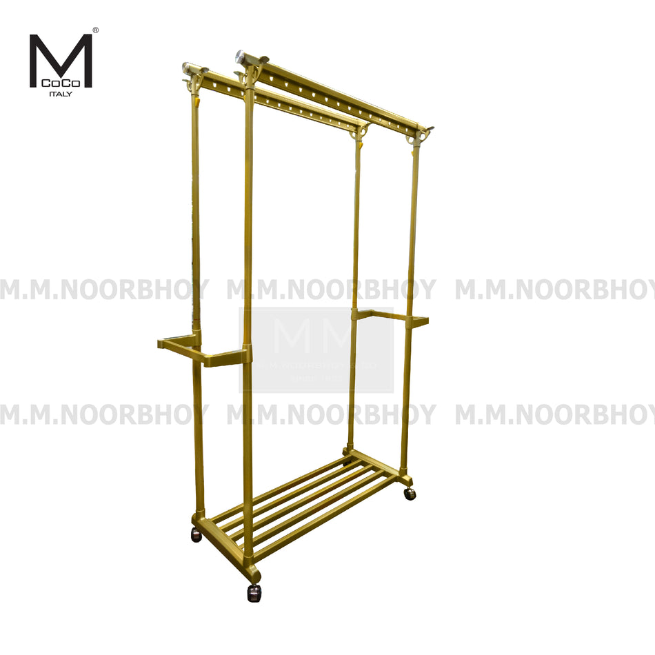 Mcoco Home Foldable Cloth Rack Dimension 50 x 17 x 45.5 Extend 72"  - HF06.1209