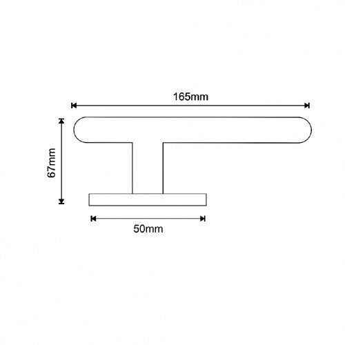 EuroArt Lever Handle On Sprung Rose Dimension 165x67x50mm Satin Stainless Steel - LRS501SS