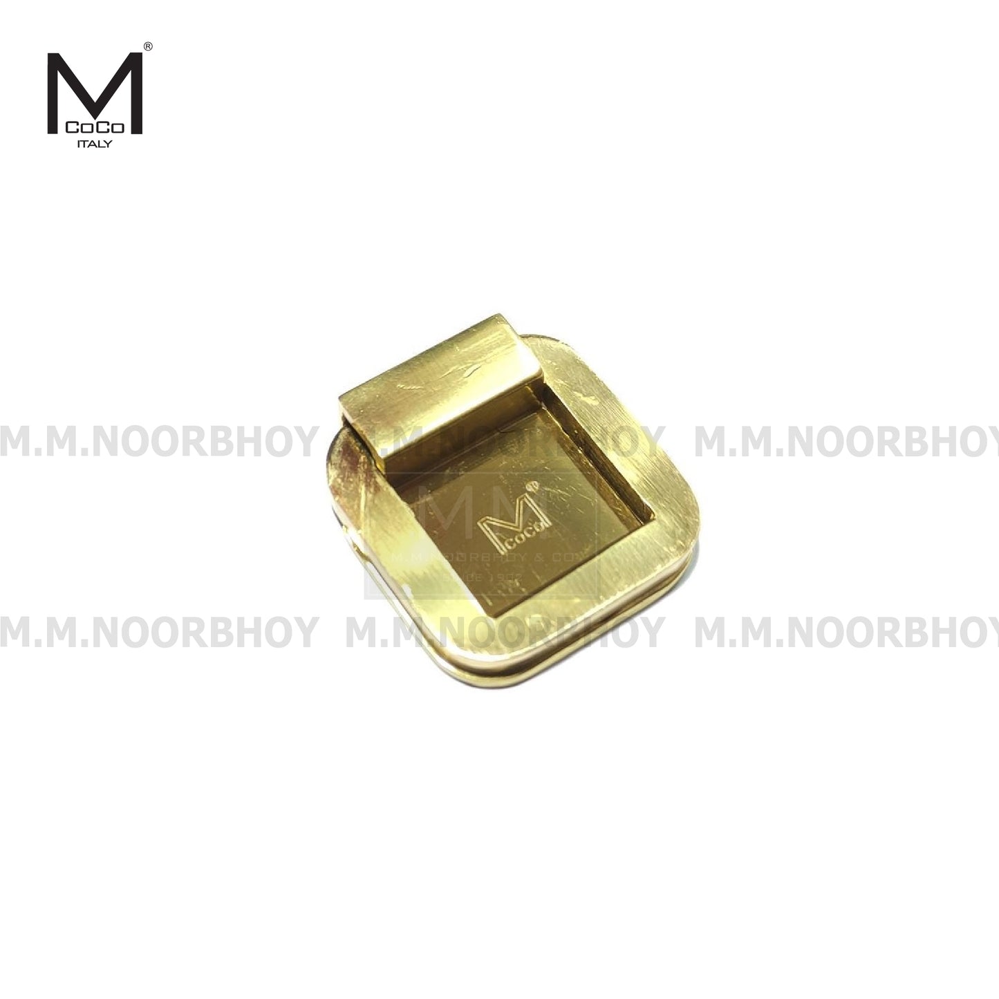Mcoco NB Pull Ring Neo Square Box වර්ගය, පෞරාණික පිත්තල, ඔප දැමූ පිත්තල, මල නොබැඳෙන වානේ සහ ග්රැෆයිට් අළු නිමාව - KKSMNEO