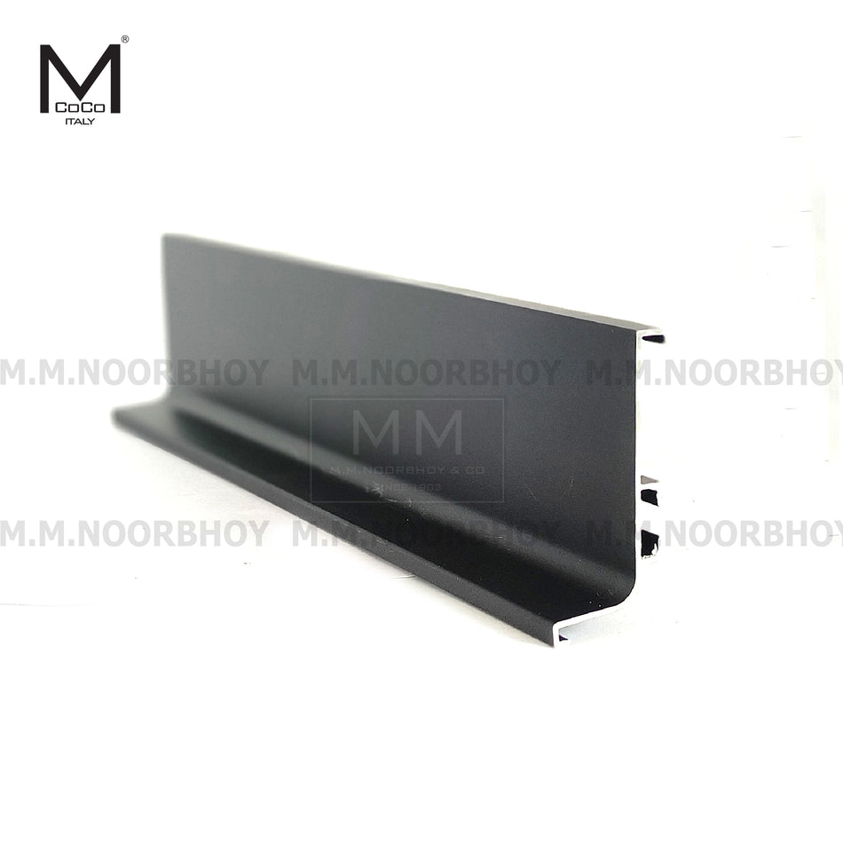 Mcoco L Profile 3 Meter 1.1mm Thickness Aluminium Golden Brush, Anodized Champagne & Matt Black Finish - BX9007