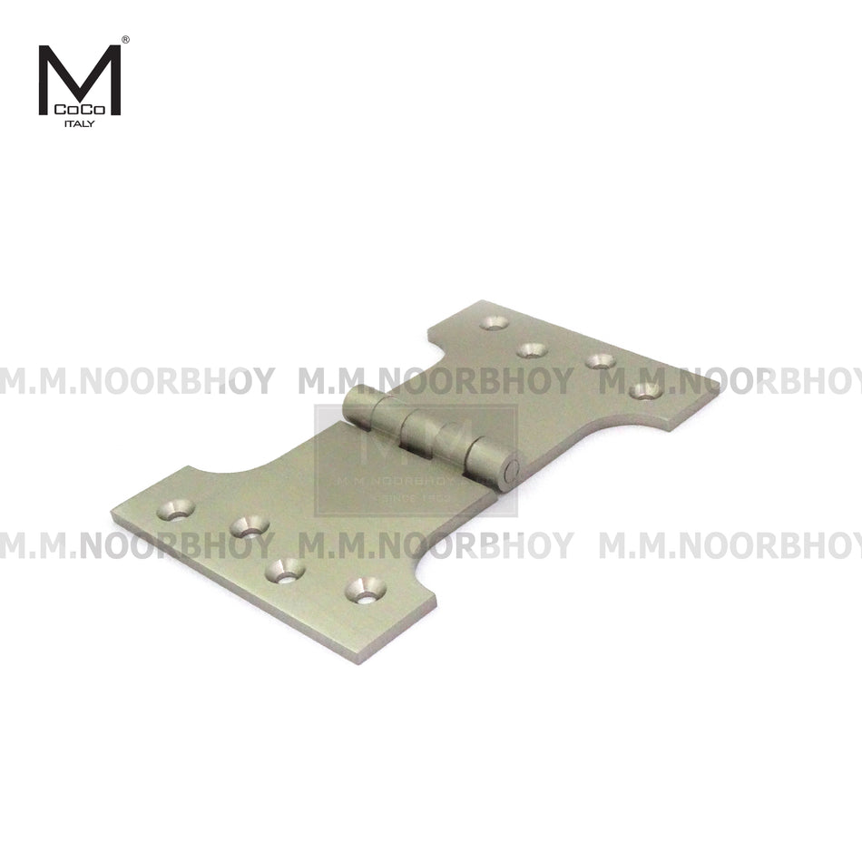 Mcoco Nurbi Parliament Hinges Sizes 4x6 to 5x10 Inches Antique Brass, Stainless Steel & Polished Brass - PARLIAMENT