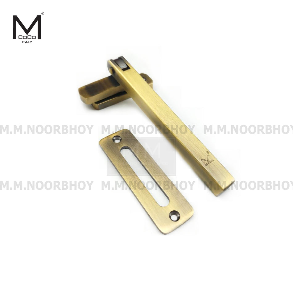Mcoco NB Window Fastner NEO Square Box Type, Antique Brass, Stainless Steel, Graphite Grey & Polished Brass Finish - WFSMNEO