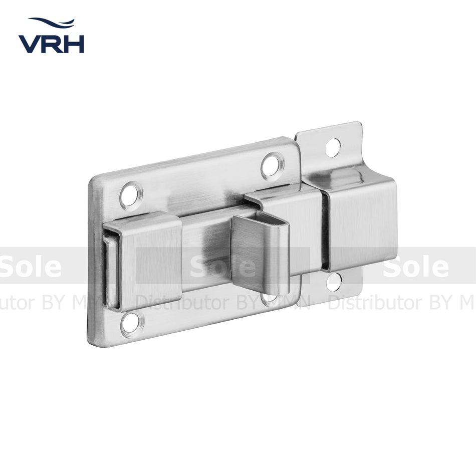 VRH Door Bolt, Size 2.5 Inches, Stainless Steel - RB961.001SUS