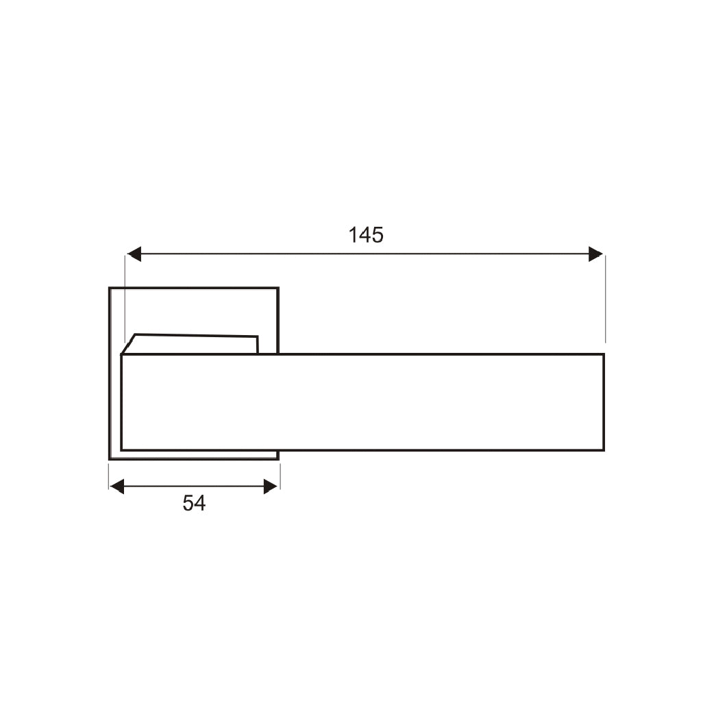 EuroArt Lever Handle - Estate Series - LRZ5000MAB