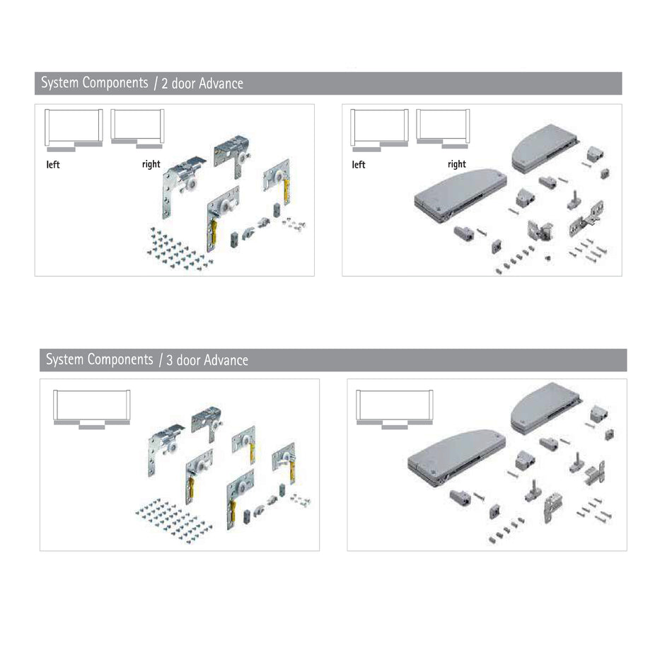 Hettich TopLine 22 - DAMPING SYSTEMS FOR SLIDING DOORS