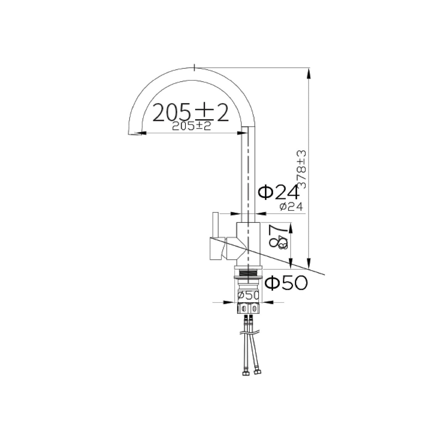 HIGOLD - KITCHEN FAUCET - HG980136