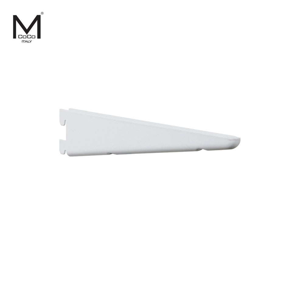 Mcoco Sonice Shelf Bracket, Size 4.5 to 24 Inches, White Colour - BR