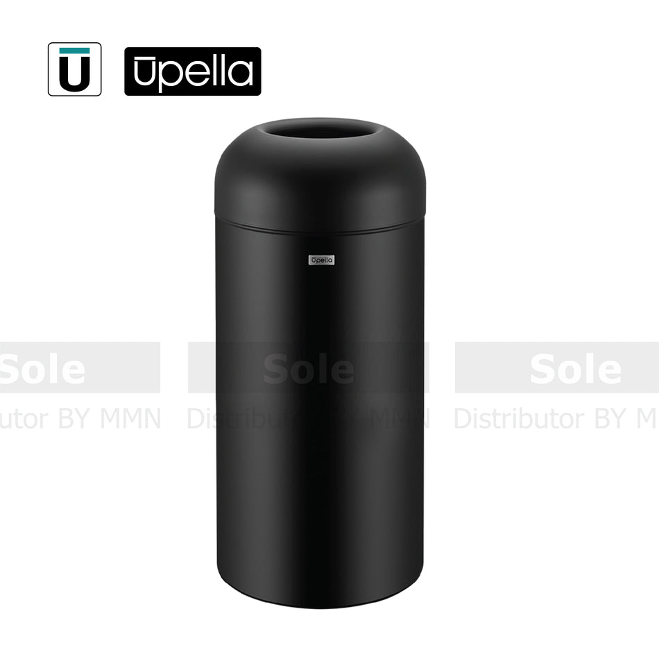 Upella Waste Bin Round Shape 71 Liter Black Colour - MCOMOCA.71LBLK