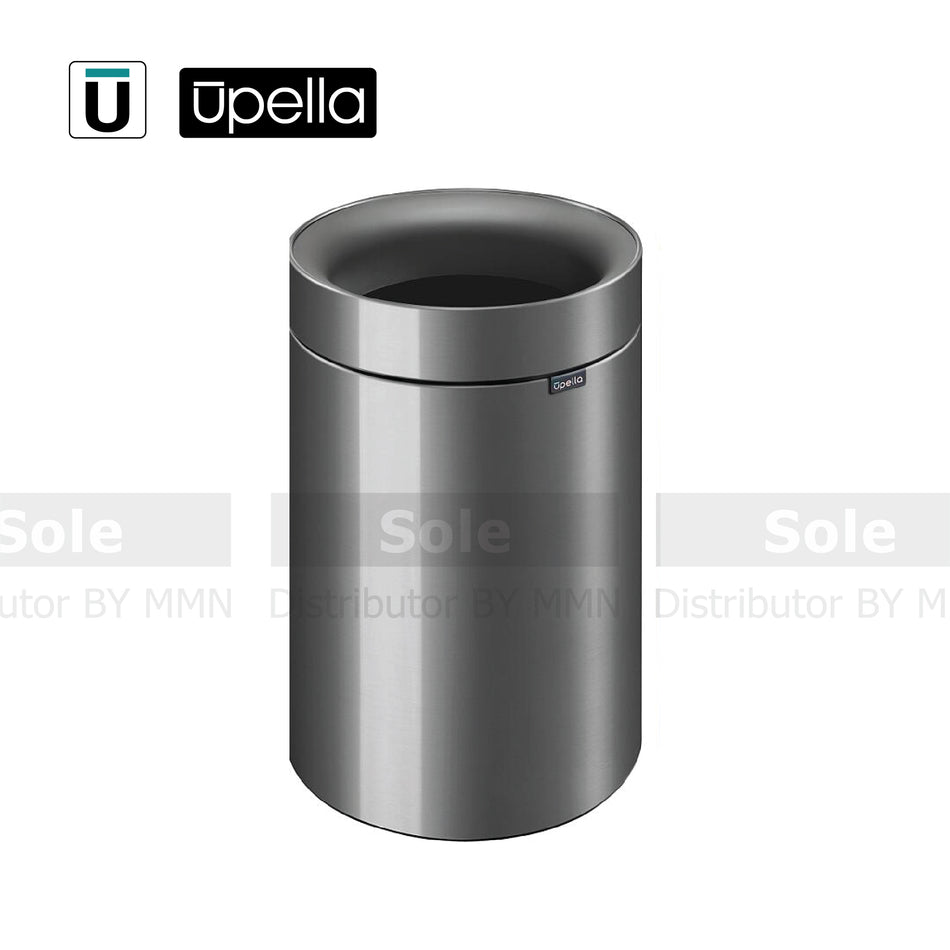 Upella Stellar Round Waste Bin 12 Liter & 9 Liter Stainless Steel  - WBU18-HX