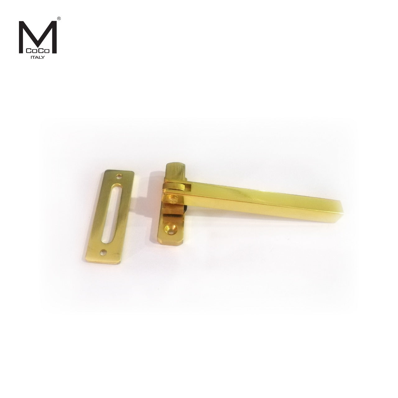 Mcoco Ironmongery Window Fastner VALI වර්ග පැතලි වර්ගය, පෞරාණික පිත්තල, මල නොබැඳෙන වානේ, මිනිරන් අළු සහ ඔප දැමූ පිත්තල නිමාව - WFSMVALI