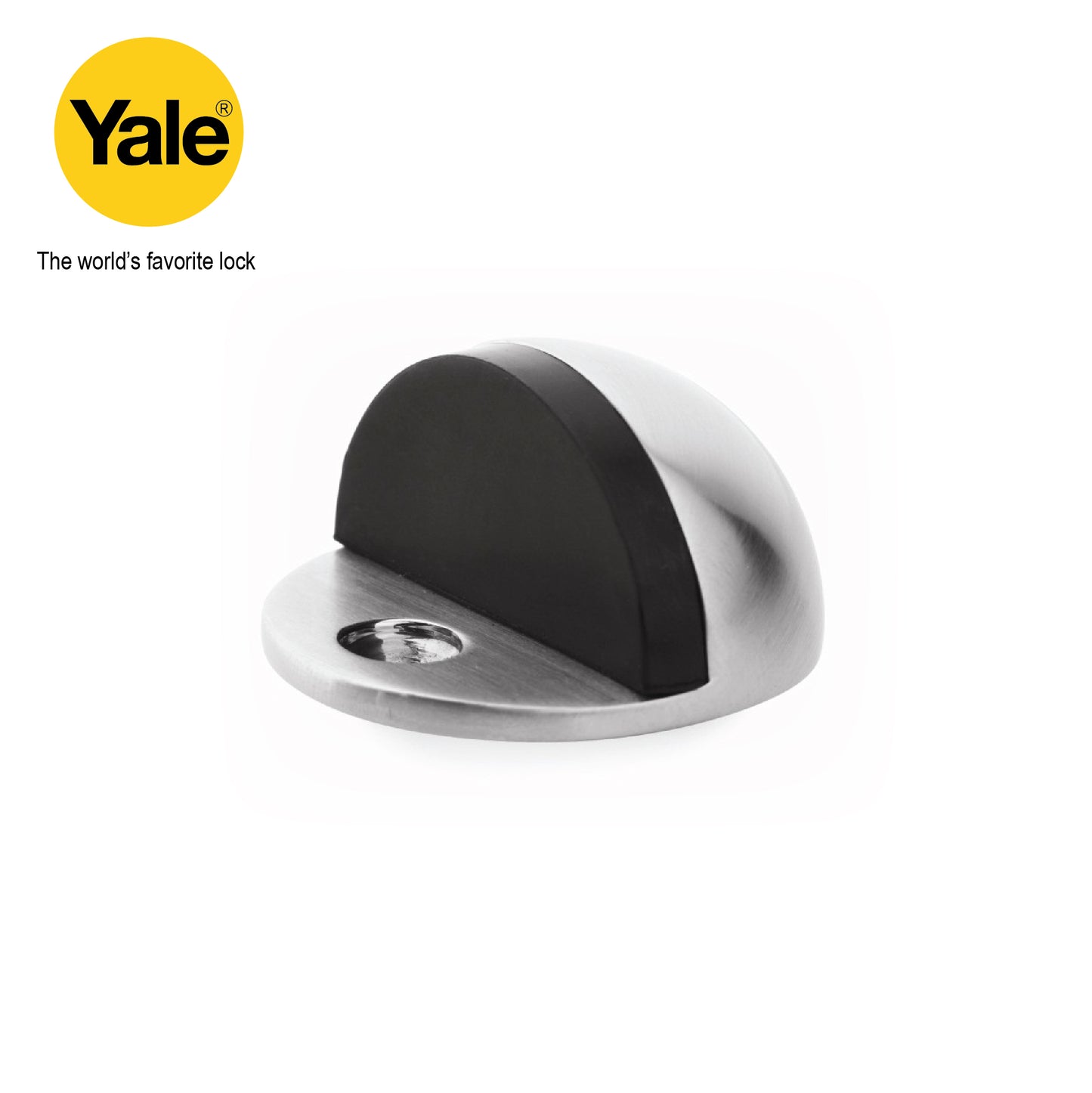 Yale Half Round Door Bumper - YDS010US32SS