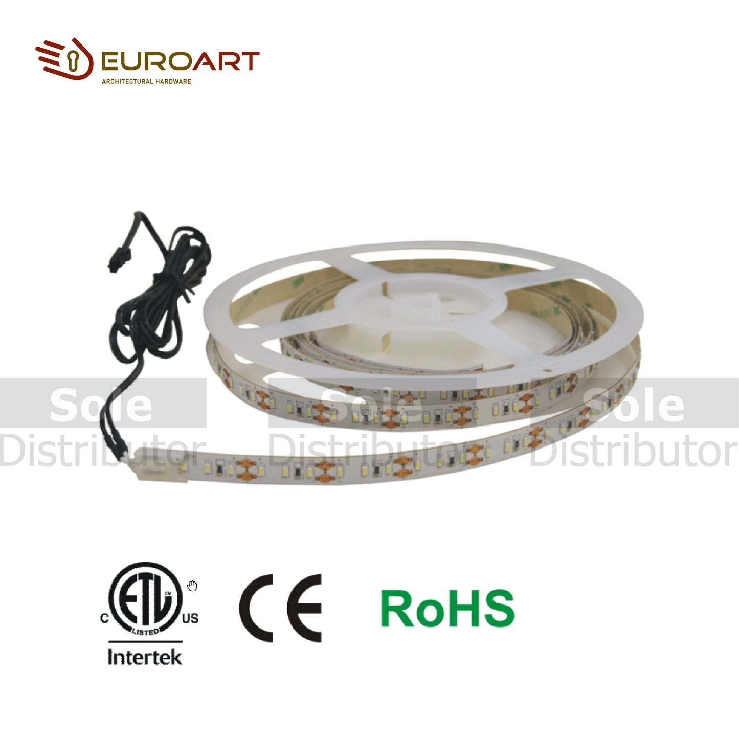 EuroArt නම්යශීලී LED තීරුව - EAFS27120W/IP65