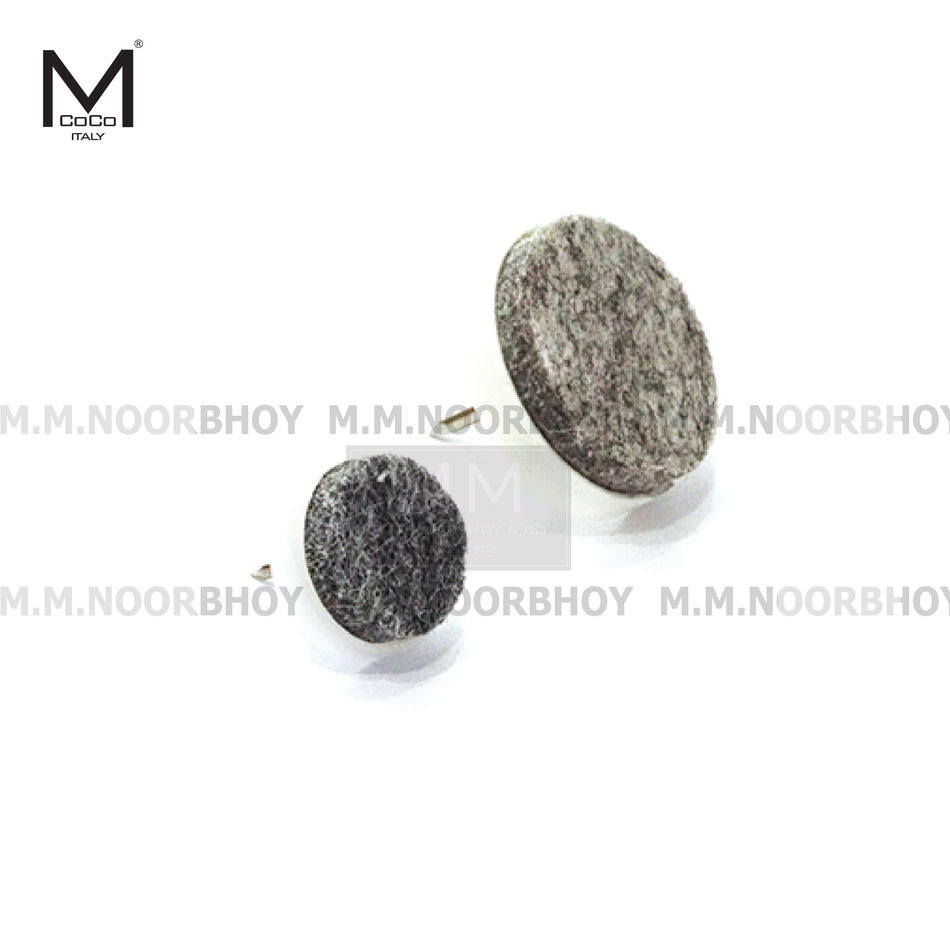 Mcoco Furniture Felt Pin Size 16mm,20mm,24mm,25mm & 30mm Grey Colour - NAIL