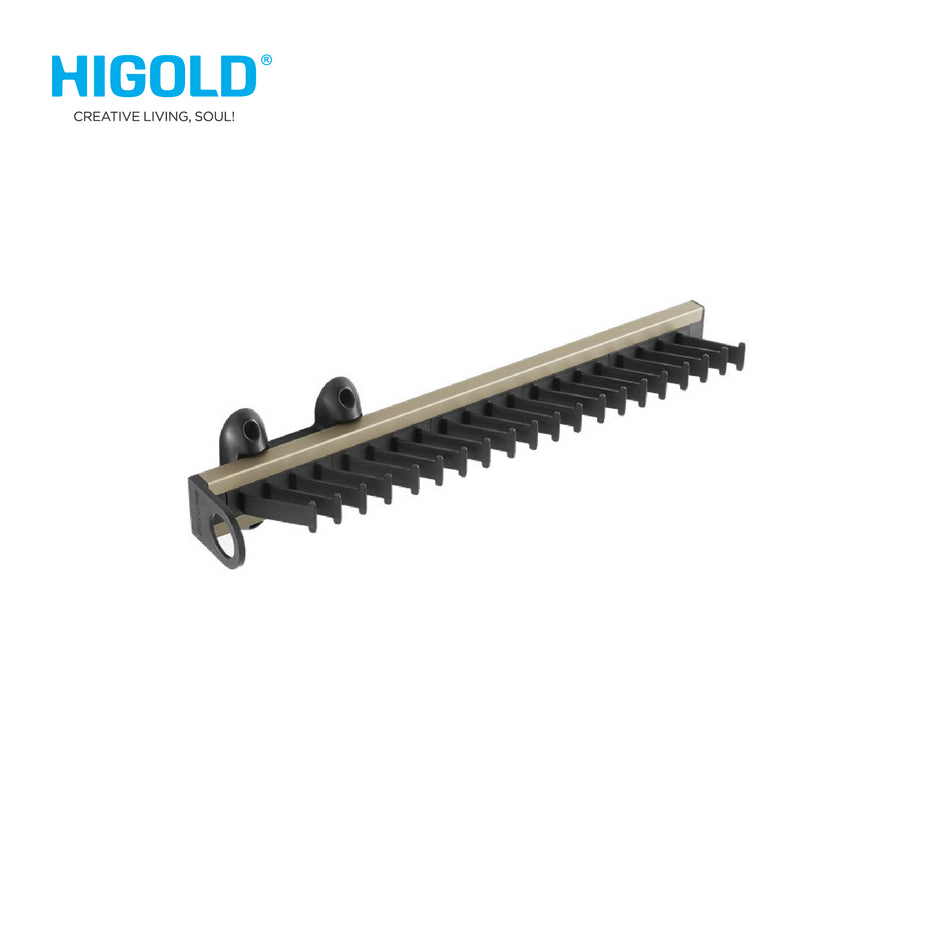 Higold Armani Tie Rack Dimension 82x446x95mm Cobalt Platinum Colour - HG703541