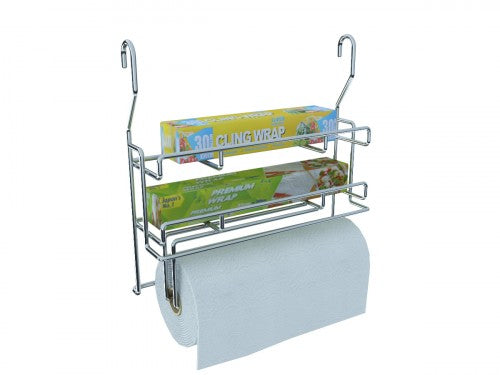 Hettich Cargo Midway Kitchen Roll Holder, Size 333x100x325mm, Chrome Plated Finish - HT926998700