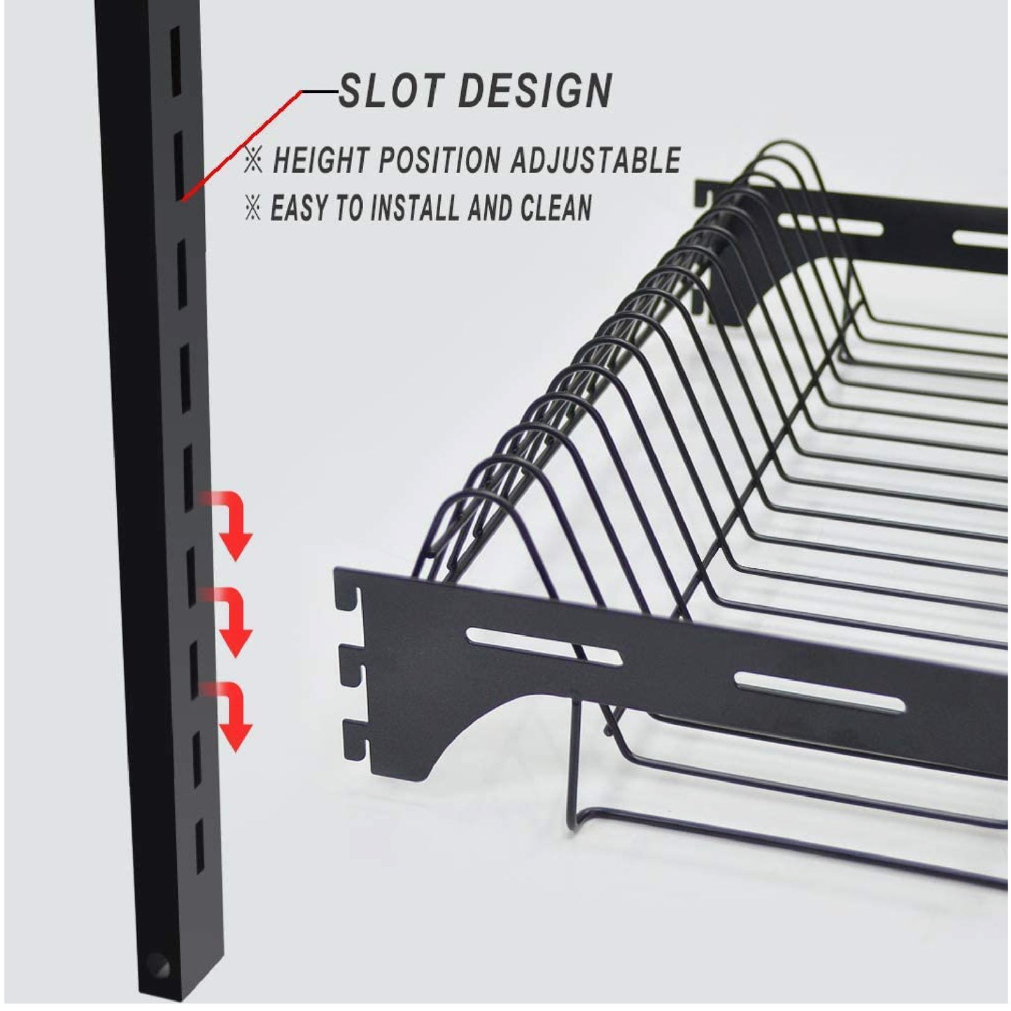 Mcoco Kitchen 2 SHELVES DISH RACK - DR02SHS11