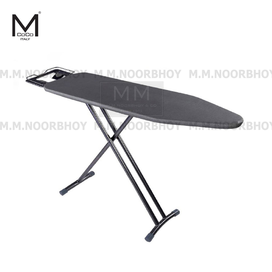 Mcoco Home Adjustable Ironing Board Size 13x38 Inches & 14x43 Inches Dark Grey Colour - DG