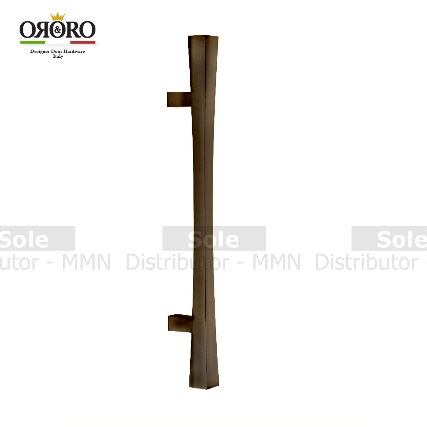 Oro & Oro Main Door Pull Handle , ප්රමාණය අඟල් 18 , WAB සහ Matt Satin Nickel Finish (එක් එක්)- OROL05