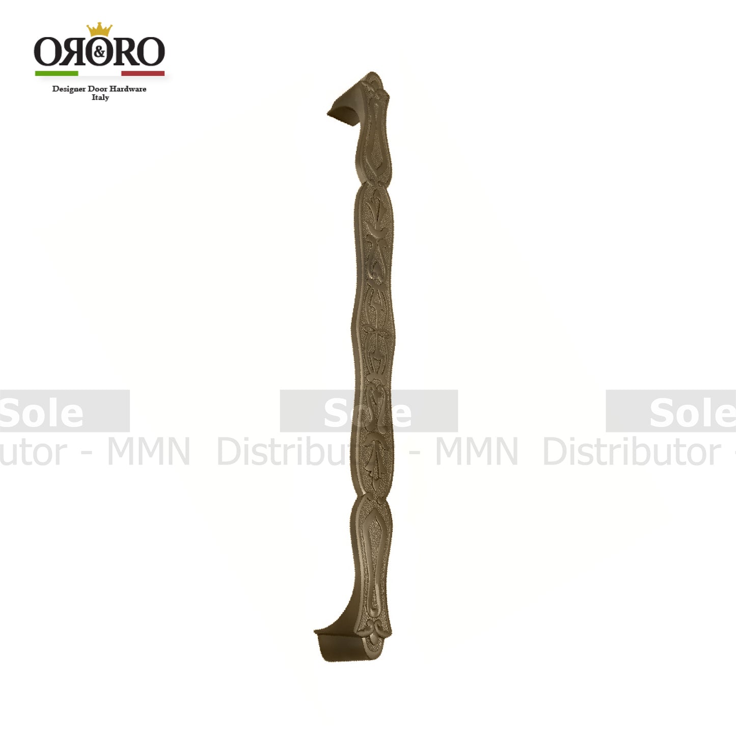 Oro & Oro Main Door Pull Handle , ප්රමාණය අඟල් 19 , Matt Antique Brass Finish (එක් එක්)- OROL15MAB