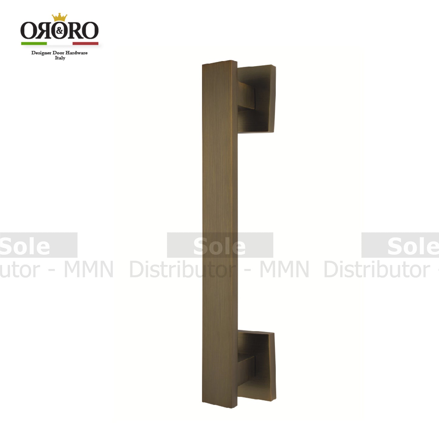 Oro & Oro Main Door Pull Handle , ප්රමාණය අඟල් 9.5 , Matt Antique Brass, Matt Satin Nickel & Black Finish (එක් එක්)- ORO106S14E