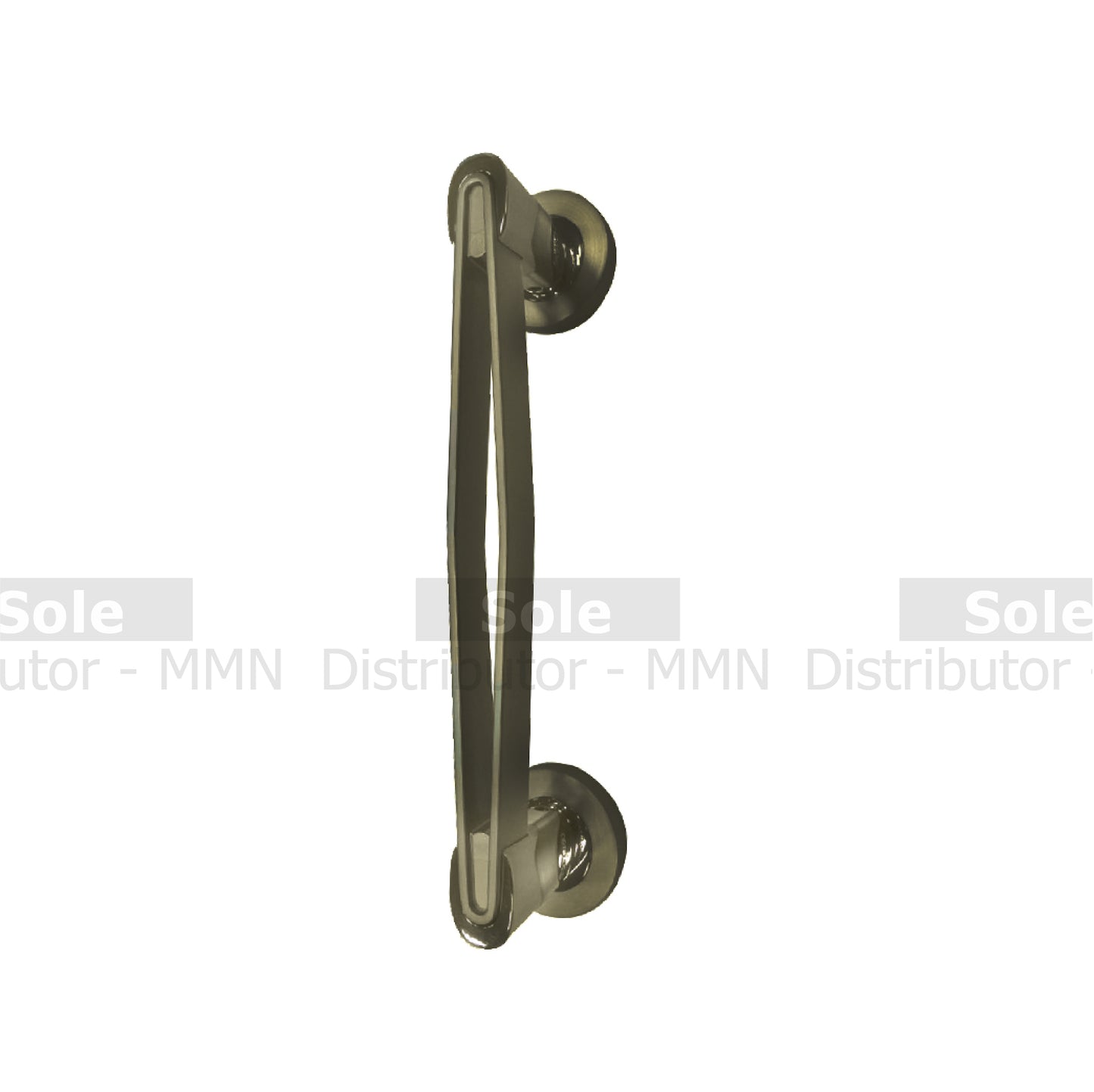Oro & Oro Main Door Pull Handle Size 10 Inches Matt Antique Brass & Black Finish (Each)- ORO067S16E