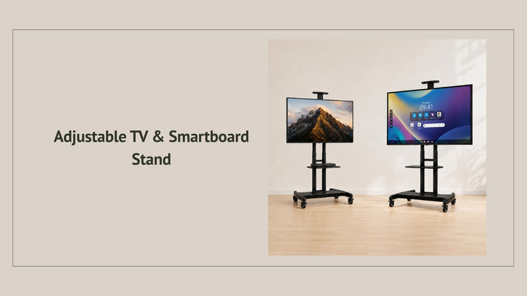 The Smart Way to Mount and Move Your TV or Smart Board