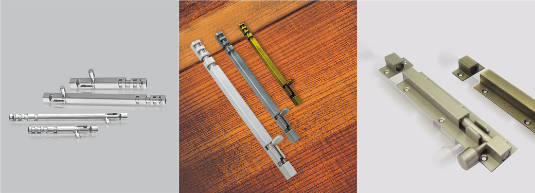 Discover Elegance and Security with M. M. Noorbhoy & Co's Tower bolts for Doors and Windows