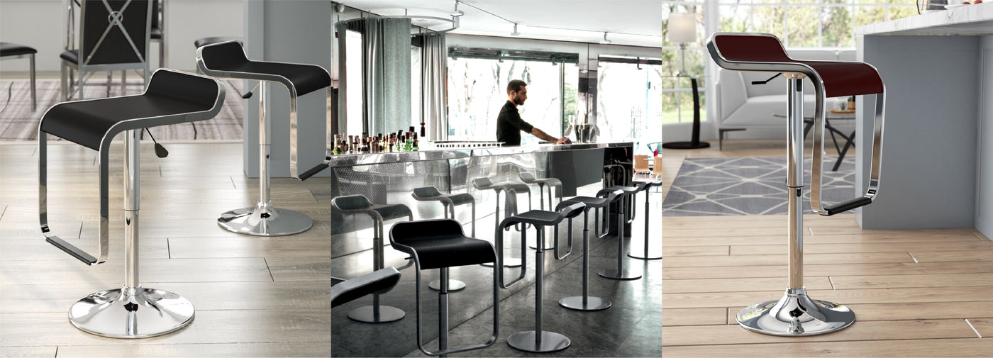 Experience Ultimate Versatility and Comfort with Our Adjustable Bar Stools for Any Space.