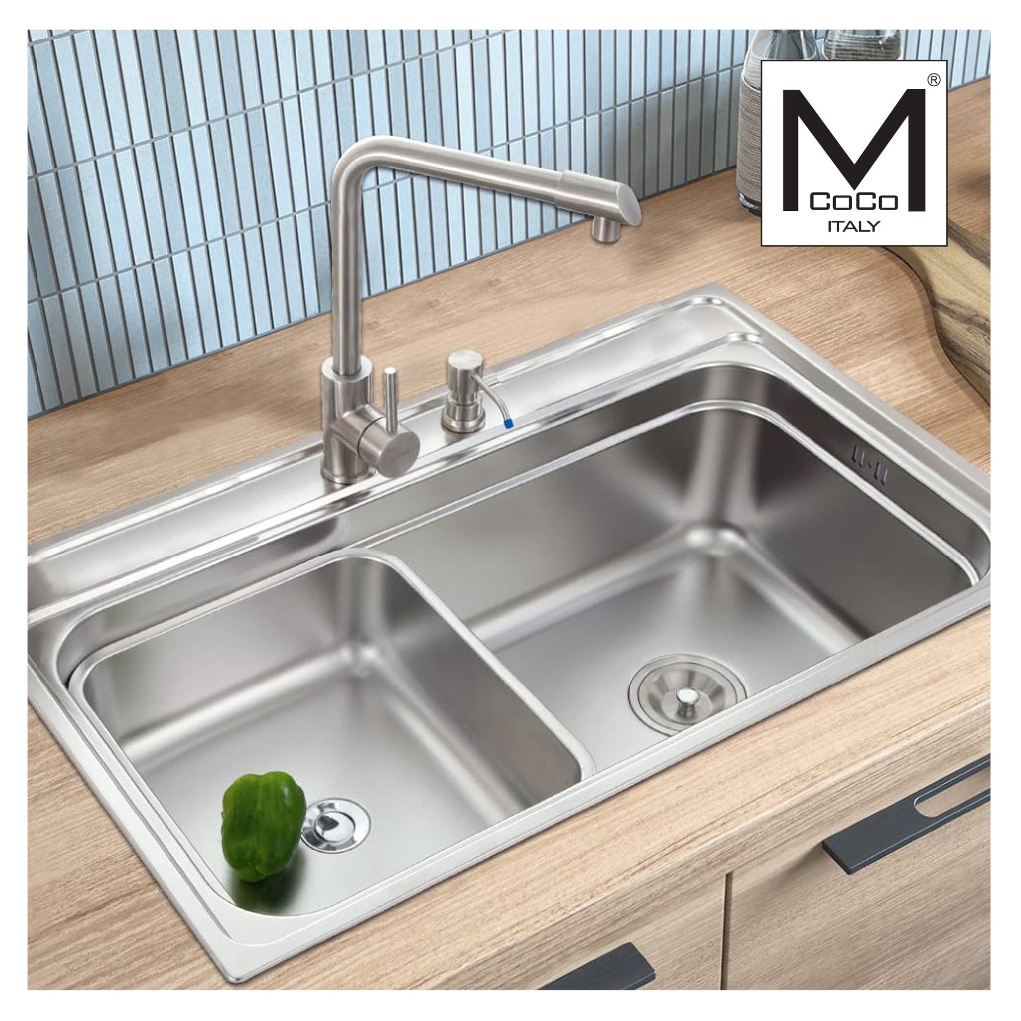 Mcoco Kitchen Sinks - Premium Quality and Stylish Designs - Shop Now at M. M. Noorbhoy & Co!