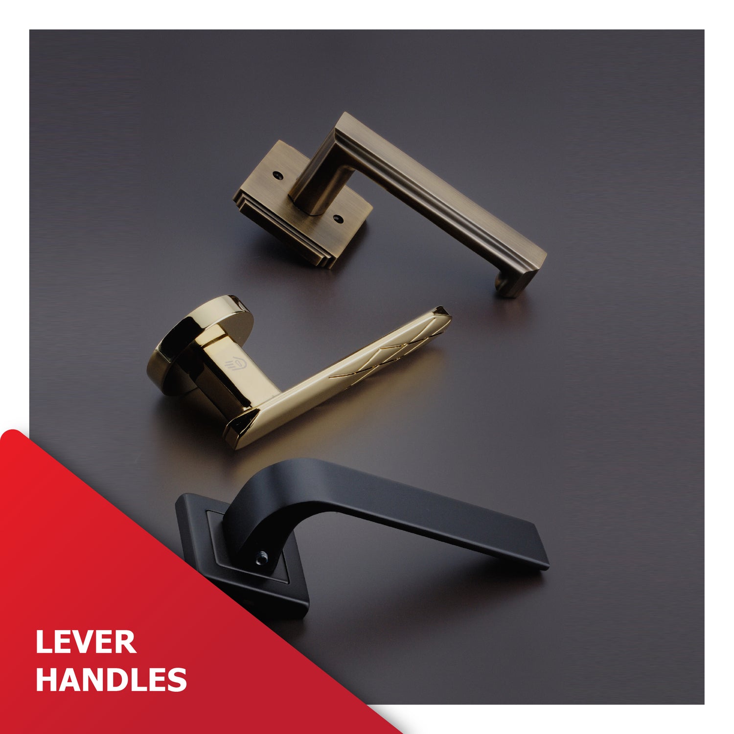 Lever Handles - Elevate your space with stylish and functional lever handles from M. M. Noorbhoy & Co.