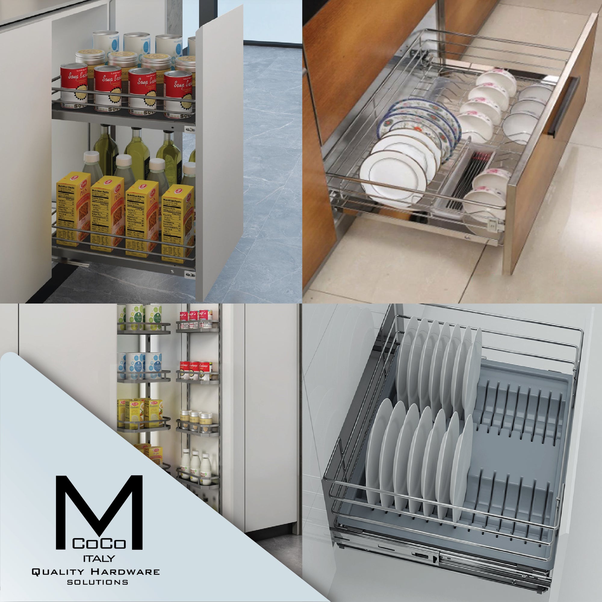 Mcoco Kitchen Pullout Systems, Fittings & Accessories