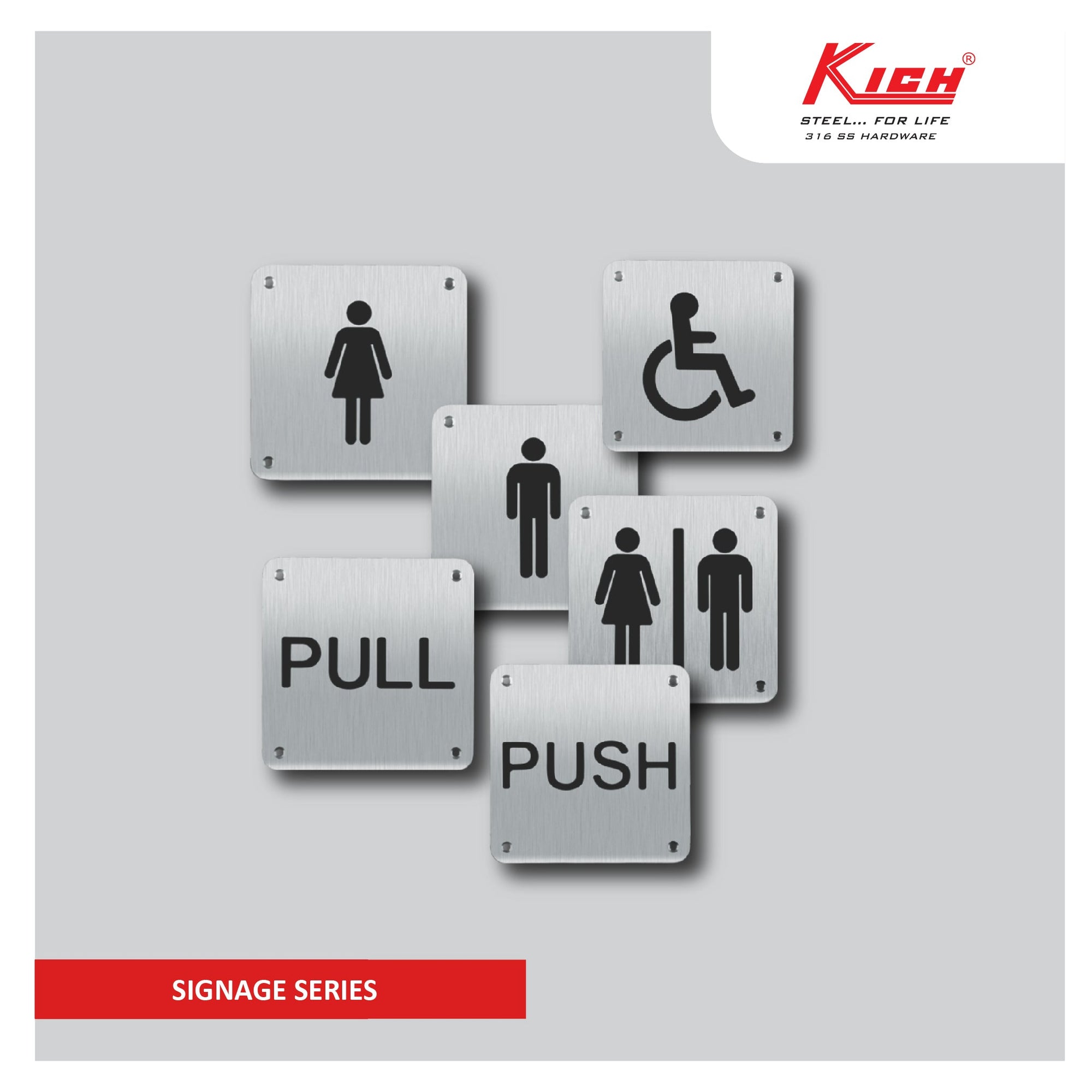 Kich Signage Series - Premium Signage Solutions for Effective Communication and Navigation - M. M. Noorbhoy & Co
