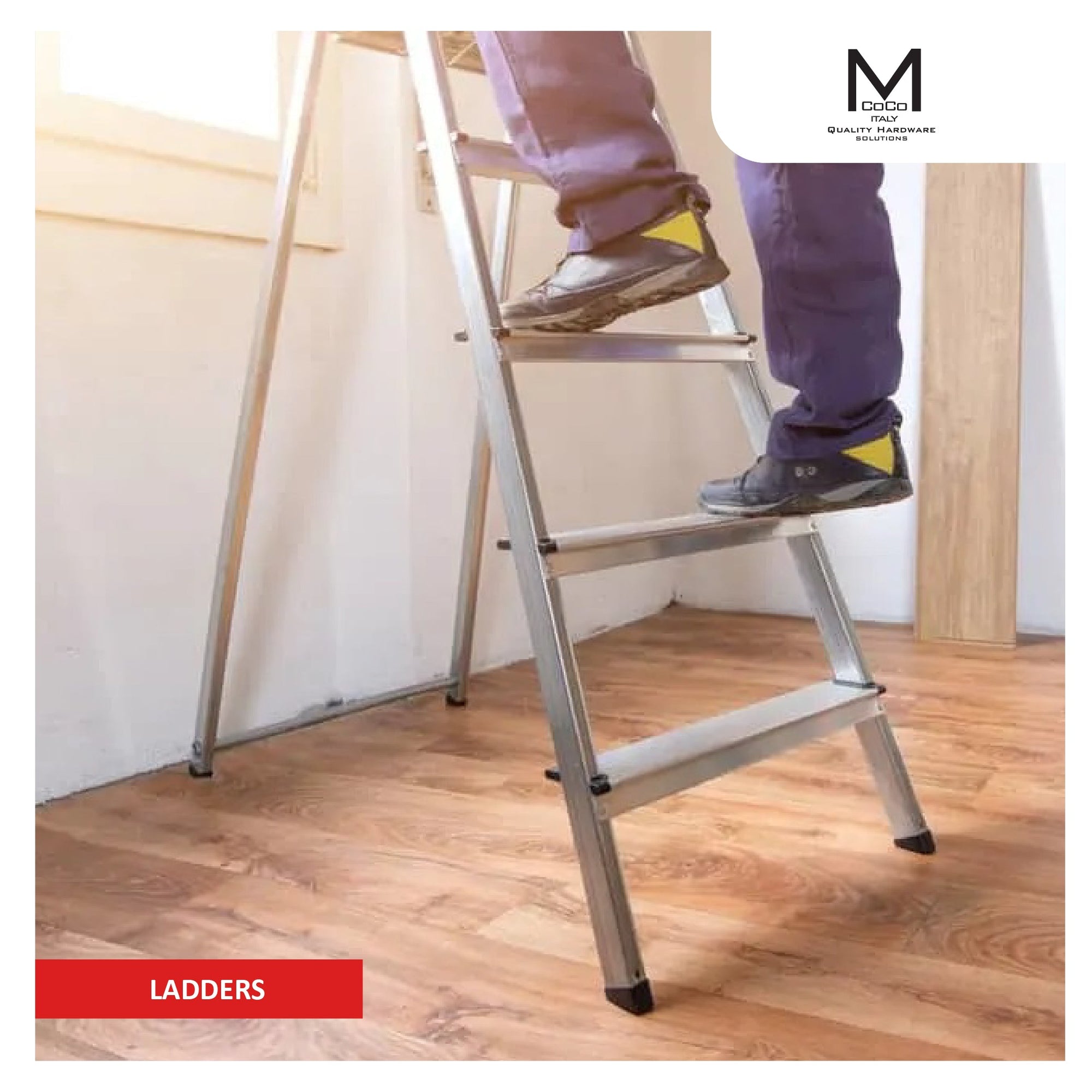 Mcoco Ladders - Versatile and Reliable Ladders for Easy Access and Efficient Work - M. M. Noorbhoy & Co.
