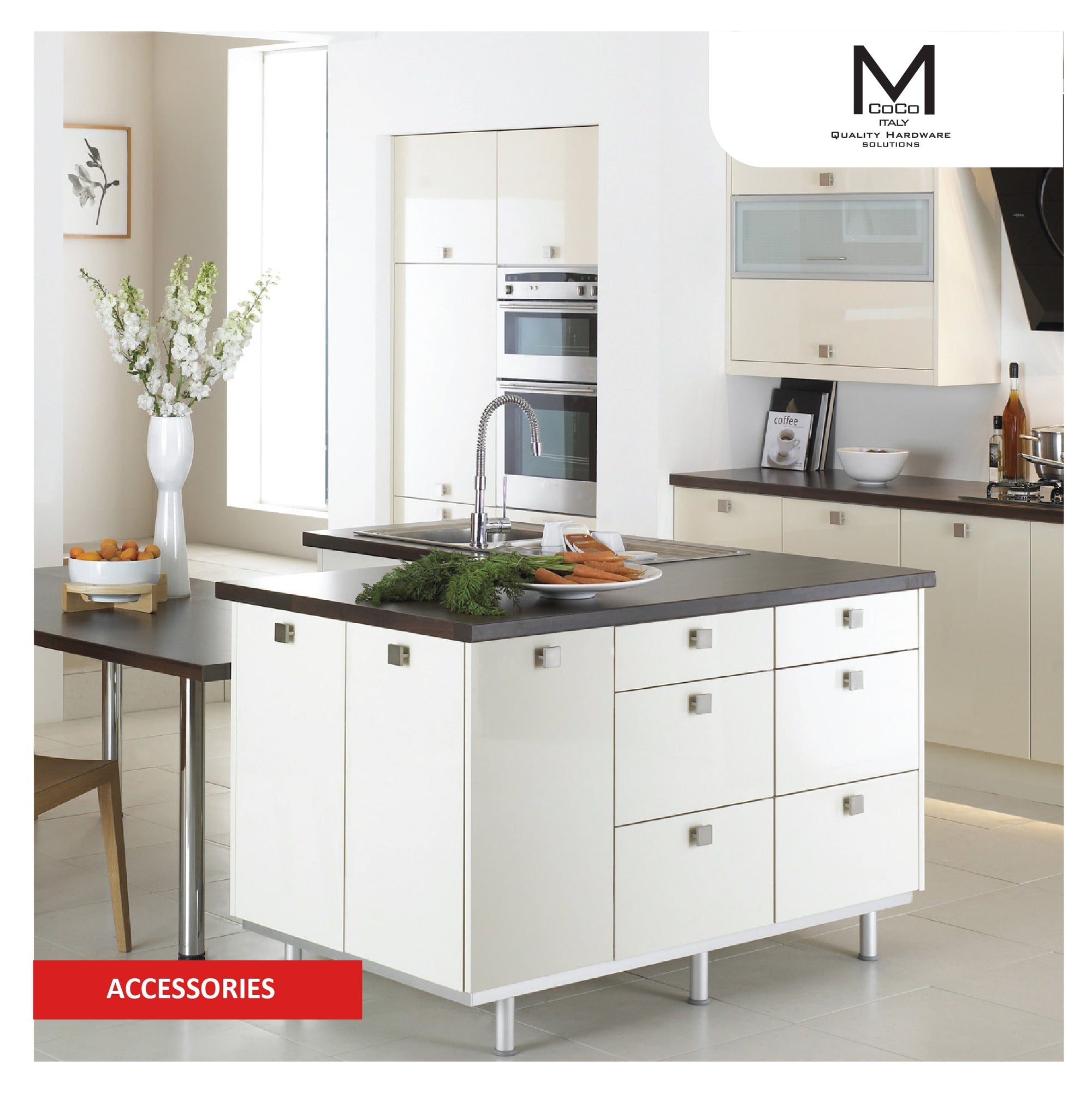 Mcoco kitchen, door, cabinet, drawer, and wardrobe accessories by M. M. Noorbhoy & Co - Stylish and functional solutions for your space.