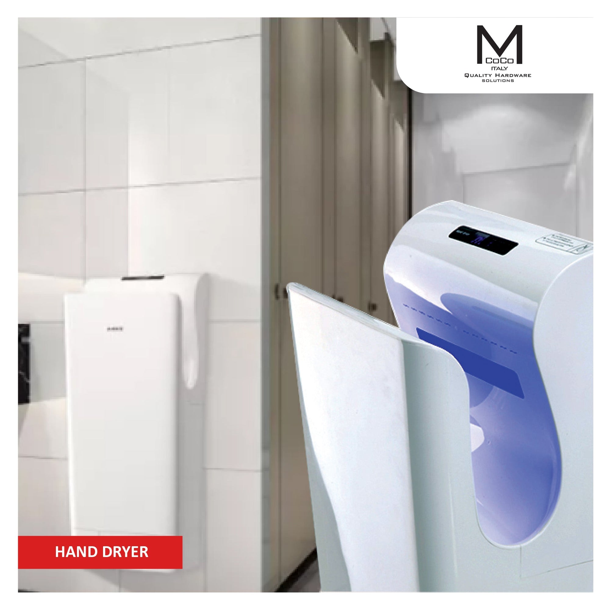 Mcoco Hand Dryer - Efficient and Hygienic Hand Drying Solution at M. M. Noorbhoy & Co.