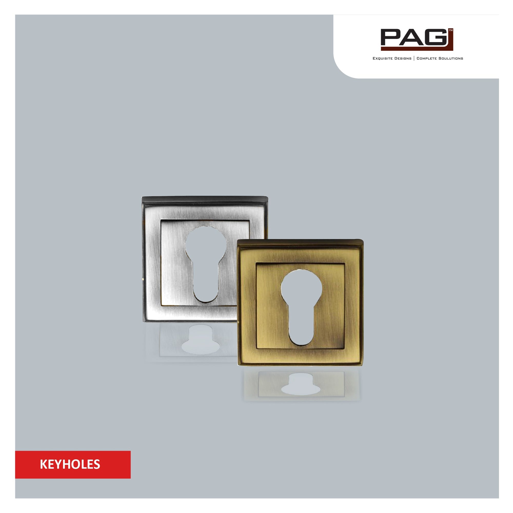 PAG Keyholes - Stylish and functional keyhole options for your doors.