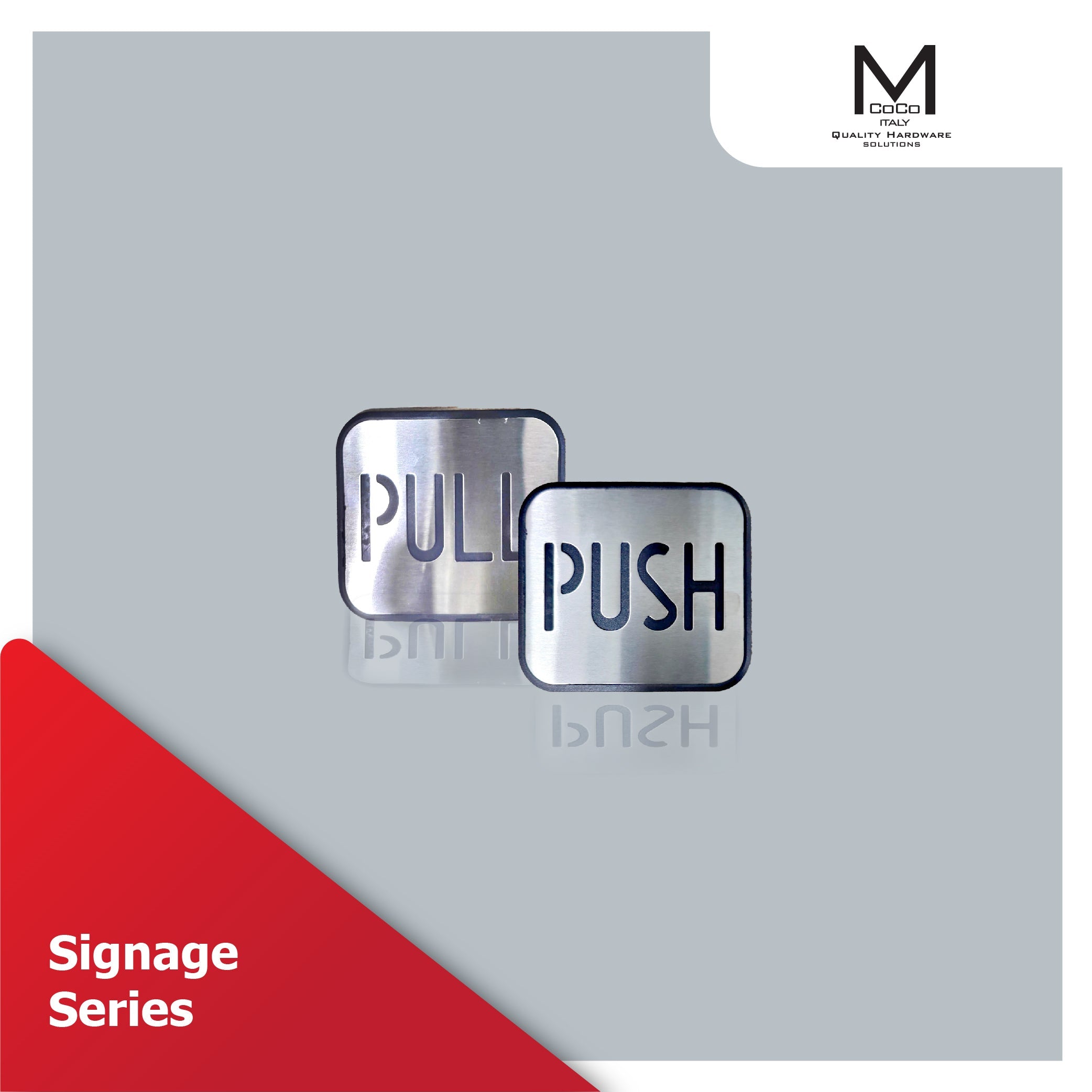 Mcoco Door Signage Series | Category – M. M. Noorbhoy & Co (Pvt) Ltd