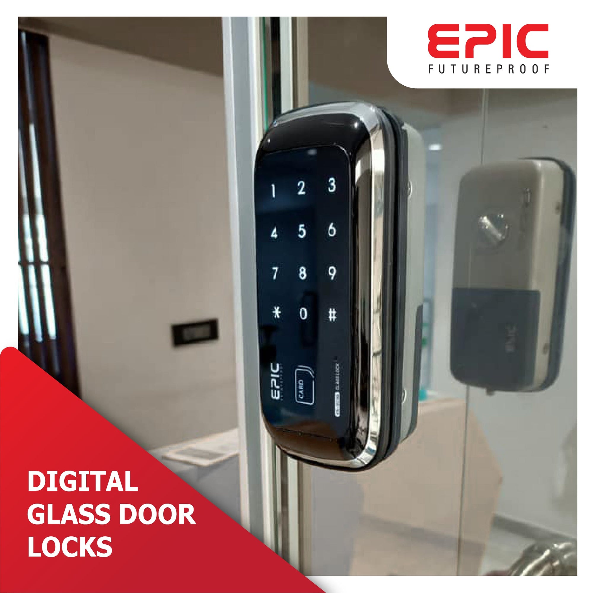 Epic Digital Glass Door Locks | Category