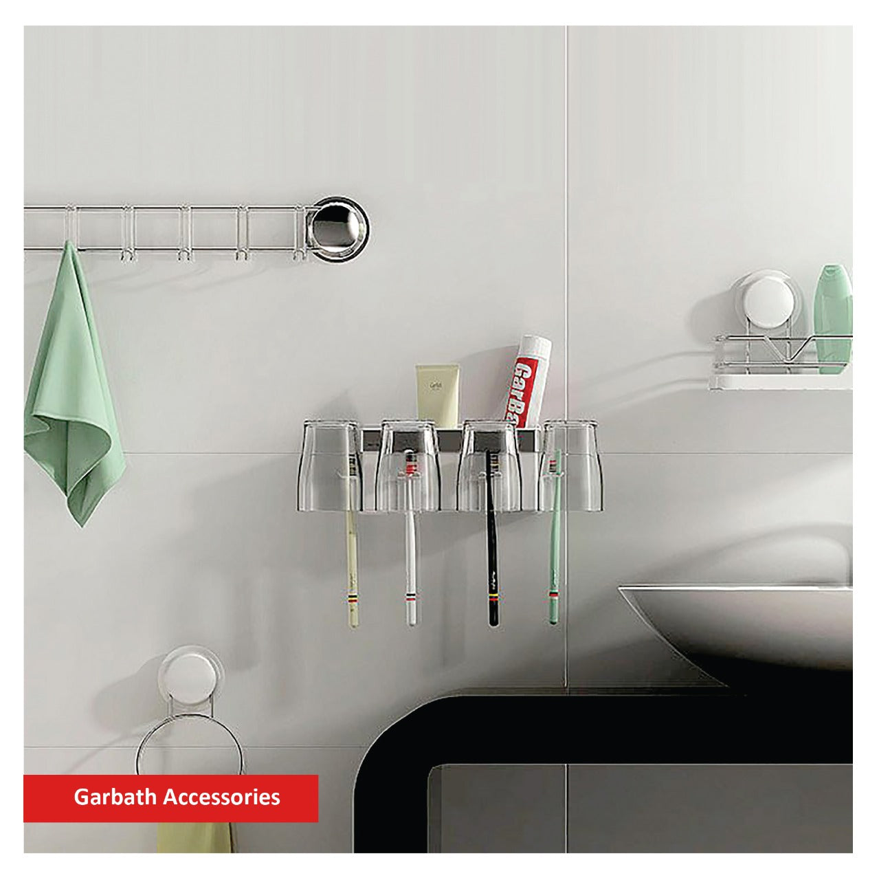 Garbath Bathroom Accessories - Elevate Your Bathroom. Shop Now for Quality and Stylish Bathroom Accessories at M. M. Noorbhoy & Co.